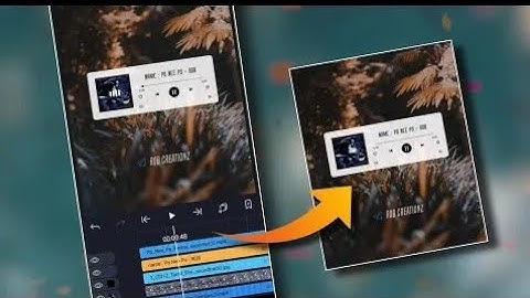 Spotify style music player in alight motion.Trending status creation.