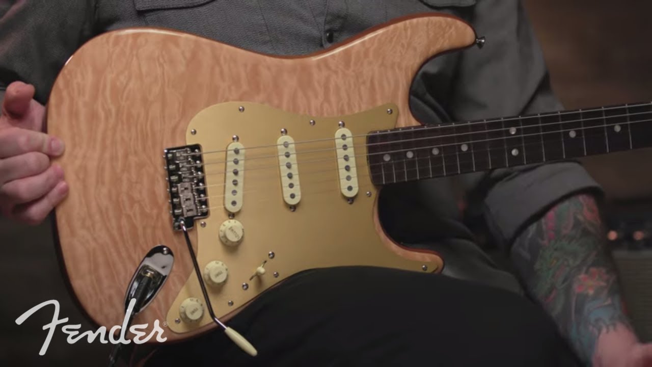 Josh Smith Plays The Quilt Maple Top Stratocaster I Rarities Collection I  Fender - YouTube