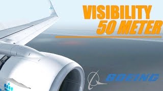 Fsx 2017 Extreme Graphics And Ultra Realism Foggy Landing Eham Visibility 50 Meter