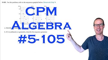 CPM Algebra Chapter 5 Problem 105