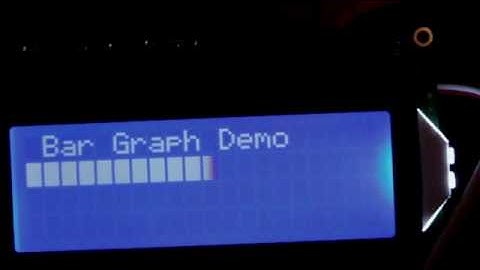 Arduino running a 4x20 display