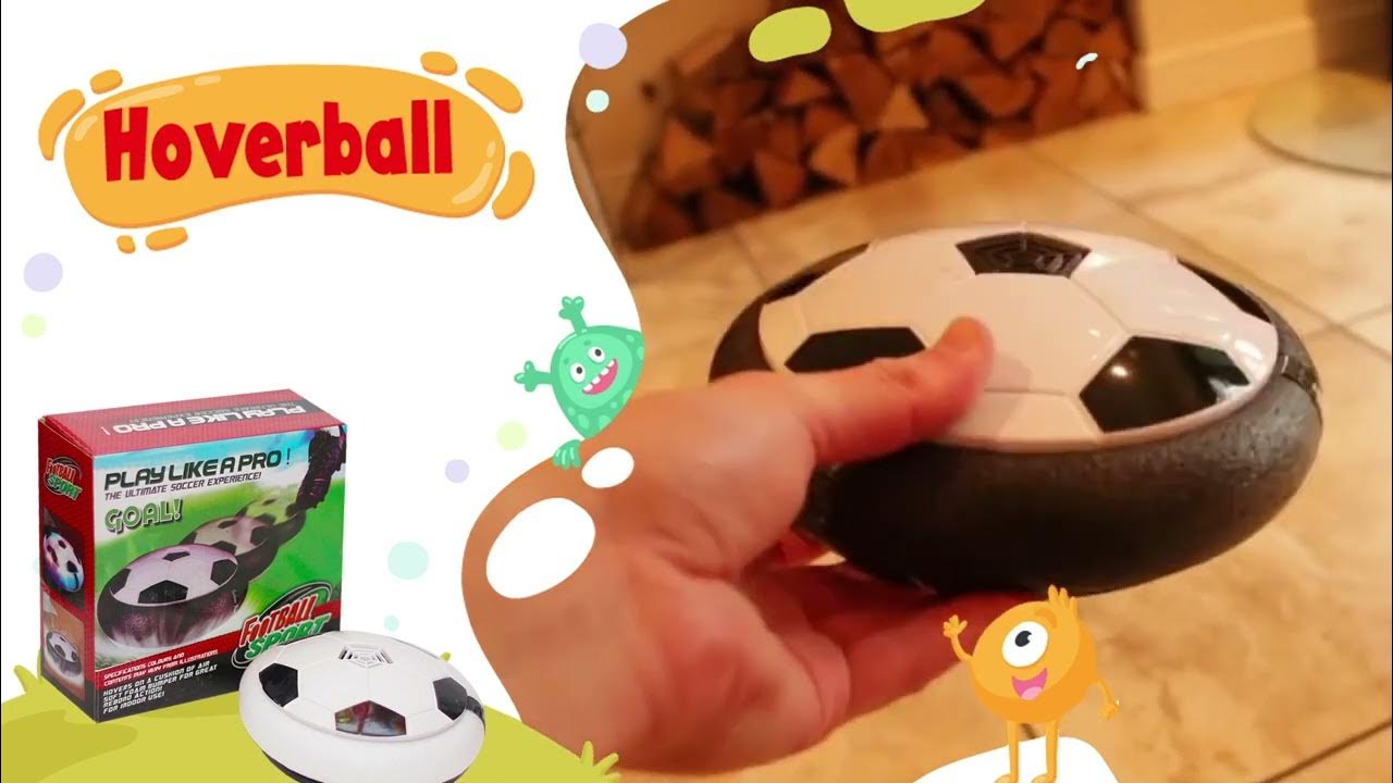 Air Power Soccer Football Hover Disc Toy with Foam Bumpers Toy for Kids