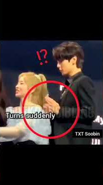 TXT Soobin accidentally bumped into Twice Dahyun🤣