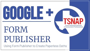 Using Form Publisher to Create Oaths