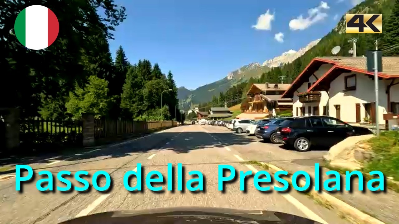 Driving through Presolana pass from Schilpario to Onore in Italian Alps | summer 2024 | 4K
