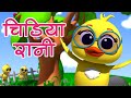 Chidiya Rani, Bandar Mama + बंदर ने खोली दुकान Hindi Rhymes by किड्स टीवी इंडिया