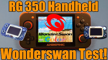 RG350 - Anbernic - Retro Gaming Handheld - Bandai Wonderswan - Games Tested!