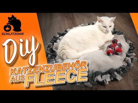 Video: Wie Man Eine Katze Aus Fleece Näht