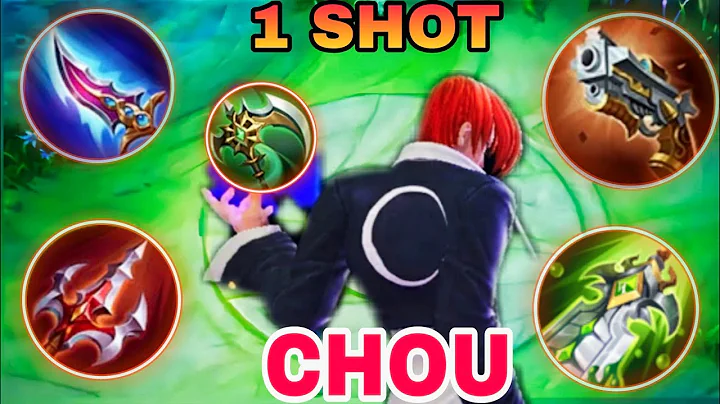 CHOU NEW UPDATE BUILD 2025!! Chou Perfect One Shot Build 🔥 #chou #mobilelegends 