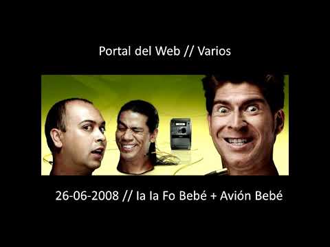 Portal del Web // Ia Ia Fo Bebé + Avión Bebé