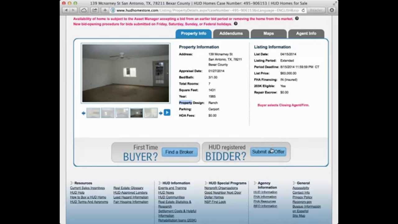 the-hud-king-explains-how-to-find-hud-homes-video-5-youtube