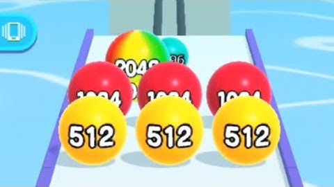 Ball Run 2048 Infinity Mode New Update Mobile Gameplay  Part 6