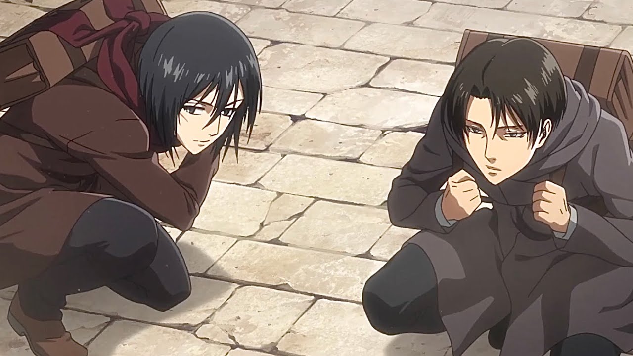 orange Kælder svovl Mikasa and Levi interactions/friendship - YouTube