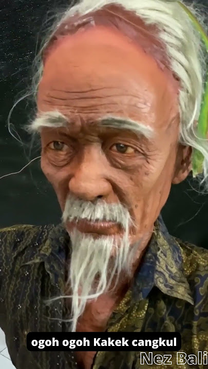 Ogoh ogoh Mirip Kakek Asli
