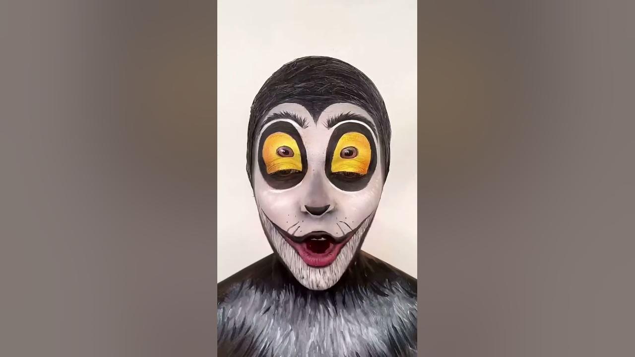 I like to move it move it 🌼 #iliketomoveitmoveit #acting #makeup #song #kingjulian