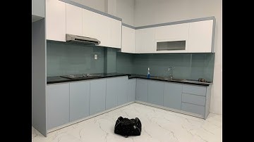 100+ Mẫu Kính Màu Ốp Bếp Đẹp 2026 | Ý Tưởng Thiết Kế Không Gian Sống Hiện Đại