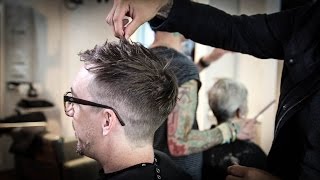 Textured Short Mens Haircut Tutorial | MATT BECK VLOG 64