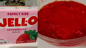 How To Make Jello From The Box   #diy 