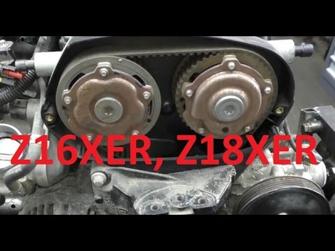 Wymiana Kół Zmiennych Faz Rozrządu Kzfr W Z16Xer Z18Xer Astra H Zafira B Vectra C P0011 P0014 - Youtube