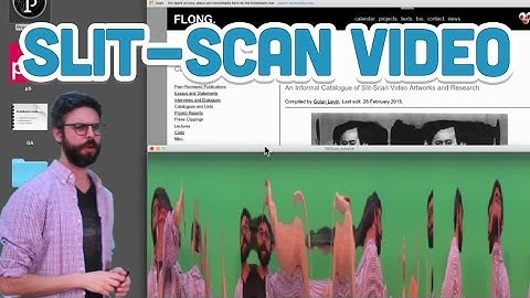 11.7: Slit-Scan Video - p5.js Tutorial