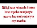 NI LIPI DHAMBI LA HUYU IMAAM MAPAKA MUMFANYIE UWOVU HUU ENYI MASHIA SHK MUWSA KILONGOZI