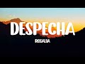 DESPECHГЃ ROSALГЌA Lyrics Video рџЄІ DESPECHГЃ ROSALГЌA Lyrics Video рџЄІ