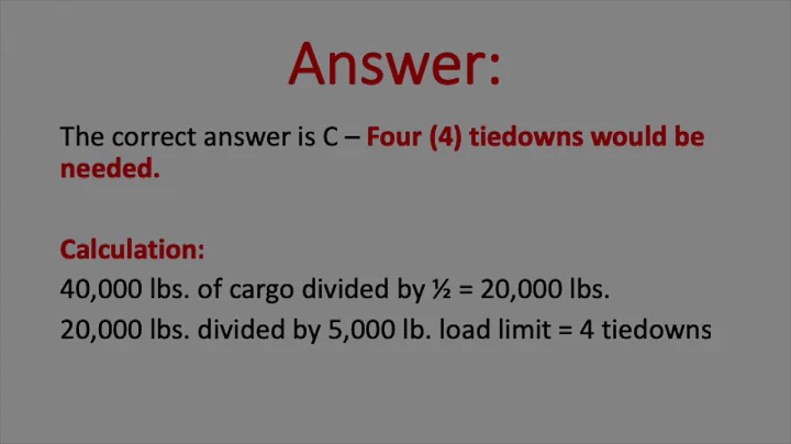 Handling cargo on a Flatbed