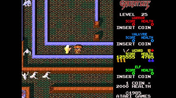 Gauntlet (Arcade) - Wizard Play
