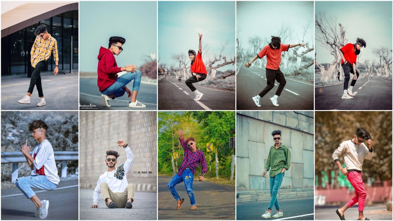 New stylish road photoshoot pose | dslr photography pose on road | road  trip pose 2023 - YouTube