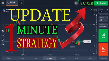 New Update 1 Minute Strategy On IQ Option Trading Platform  | No Loss