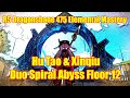 C0 Hu Tao & Xinqiu Duo Spiral Abyss Floor 12 with R5 Dragonsbane 475 Elemental Mastery