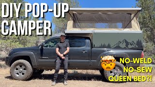 NoWeld/NoSew DIY POPUP Camper Walkthrough | KIT Campers V2