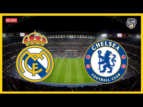 CHELSEA X REAL MADRID TRANSMISSÃO AO VIVO DIRETO DE LONDRES - CHAMPIONS  LEAGUE QUARTAS DE FINAL 