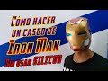 Cómo Hacer Un Casco De IRON MAN SIN USAR SILICÓN CALIENTE - DIY - Casco de Iron Man