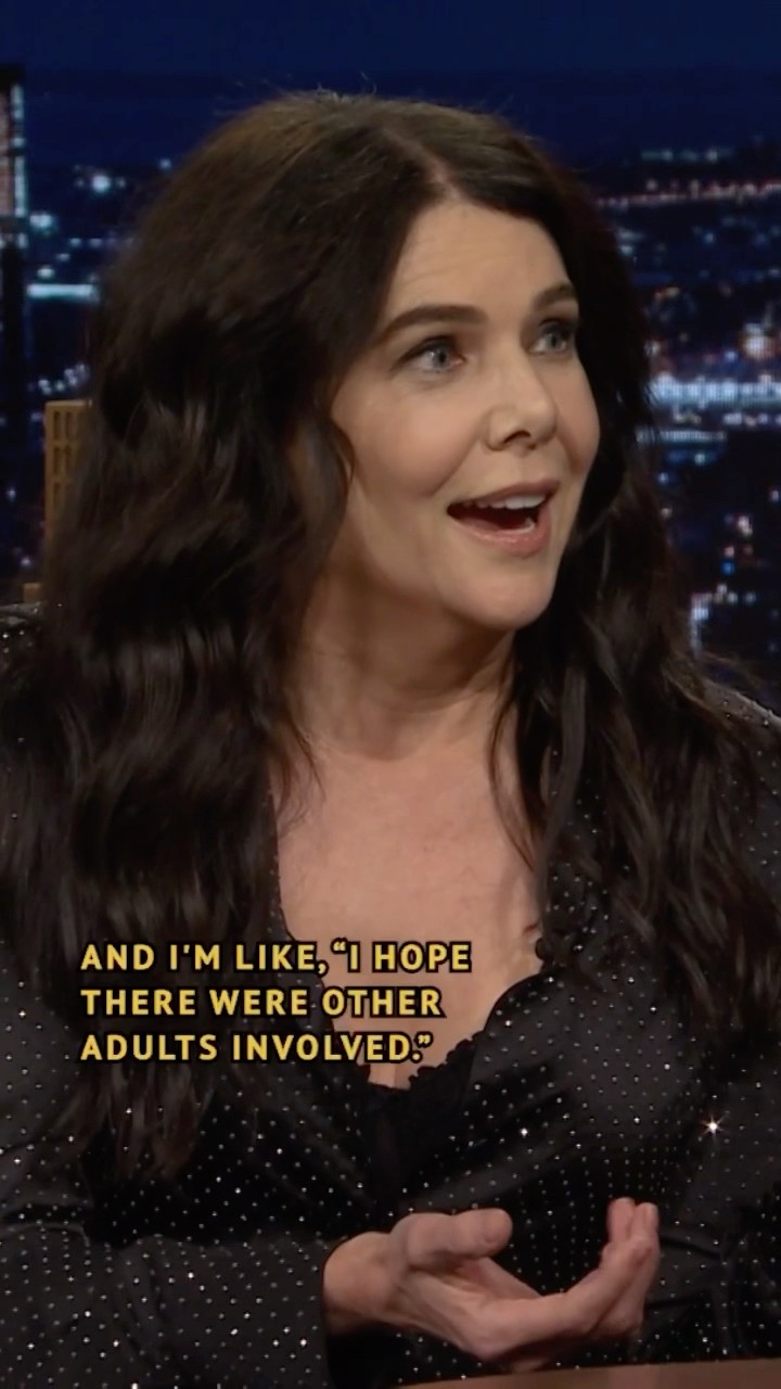#LaurenGraham talks #GilmoreGirls! ☕️ #FallonTonight