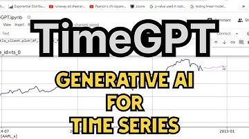 TimeGPT: Generative AI for Time Series forecasting