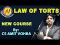 JIGL-Law of Torts- CS Executive- New Course