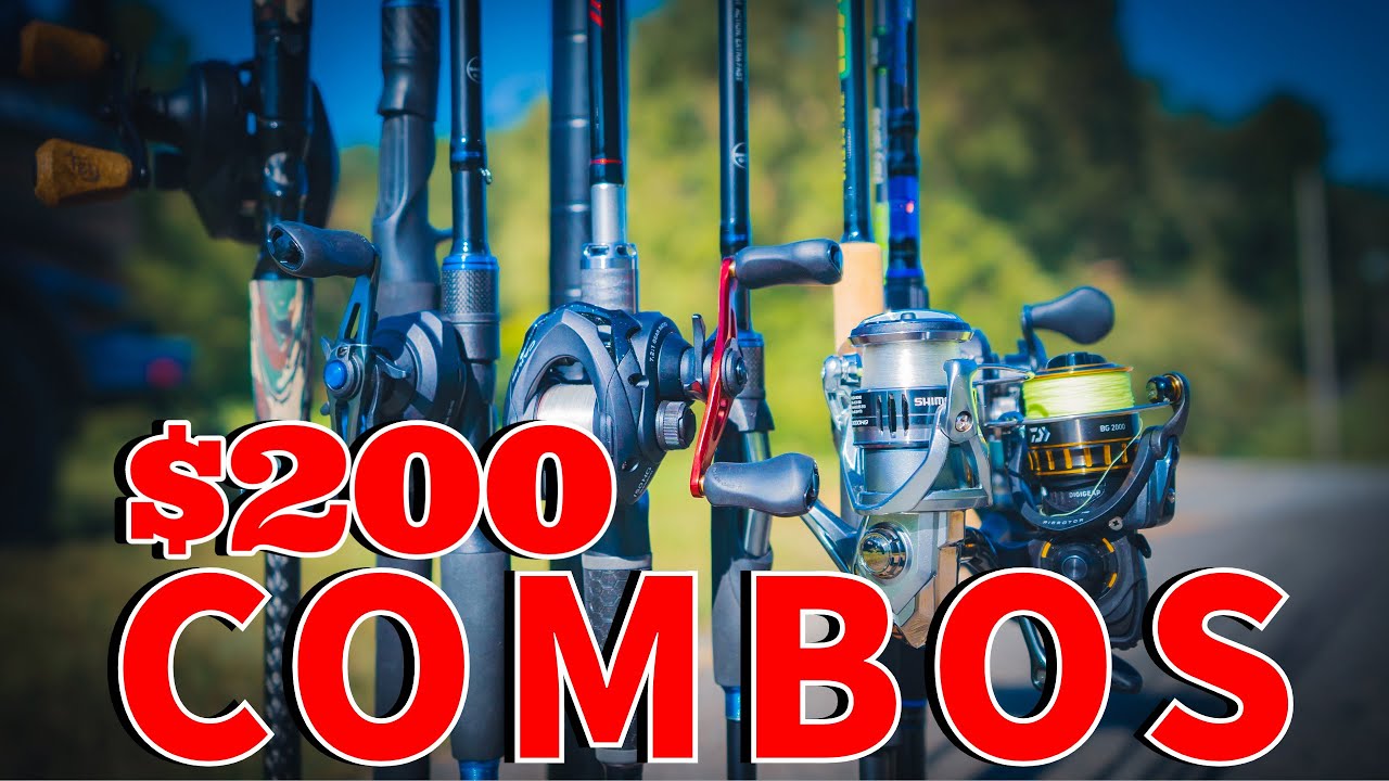 BUYER'S GUIDE: Best $200 Rod And Reel Combos! — Tactical Bassin' - Bass  Fishing Blog