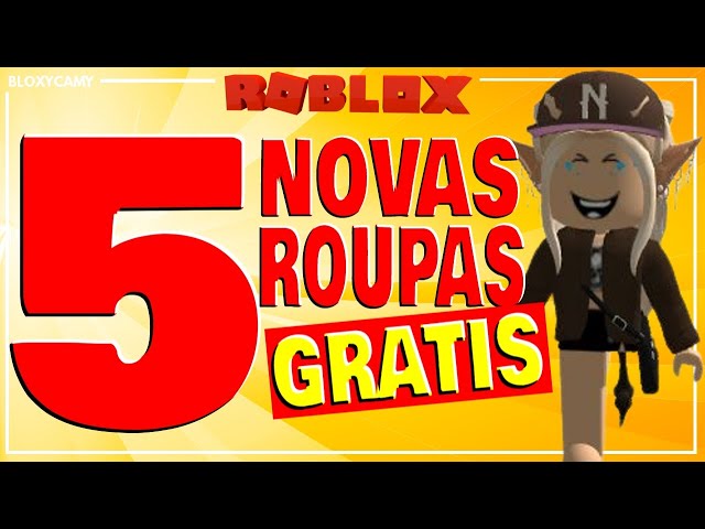 COMO ter 114 Roupas GRÁTIS no Roblox 2023 