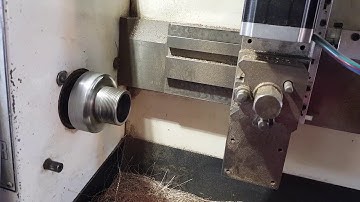 First Try - Screwcutting under Mach4