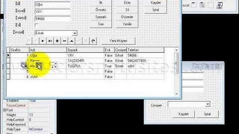 Delphi - Görsel Programlama 2 - İkinci Öğretim - 6 Mart 2012