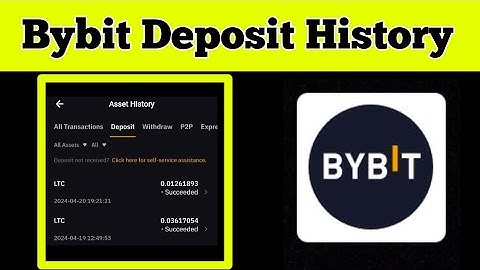 How to See crypto deposit history in Bybit exchange | bybit deposit history