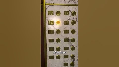 Have you ever wondered why there is no 13th floor in an elevator? Know the surprising reason