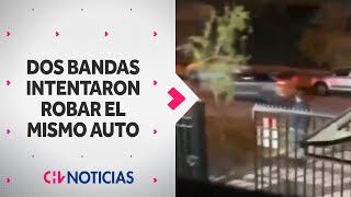 Dos bandas delictuales intentaron ROBAR EL MISMO AUTO: 3menores fueron detenidos tras persecución