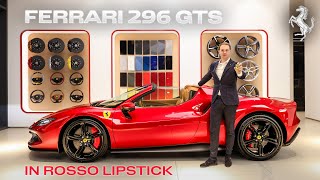 Das ultimative Rot: Ferrari 296 GTS in Rosso Lipstick! | Ferrari Ulrich