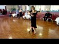 Argentine Tango Figure with Slow Motion   Multiple Sacadas + Barrida, Triple Ganchos 9/6/2015
