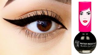 7 Basic To Bold Eyeliner Looks using Elle 18 eyeliner/basic liner,bold liner,winged liner,cat liner