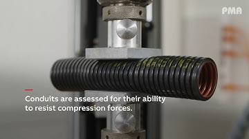 Compression Strength Test according to IEC EN 61386 and PMA DO 9.21-4320