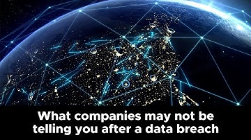 Find out what companies may not be telling you after a data breach