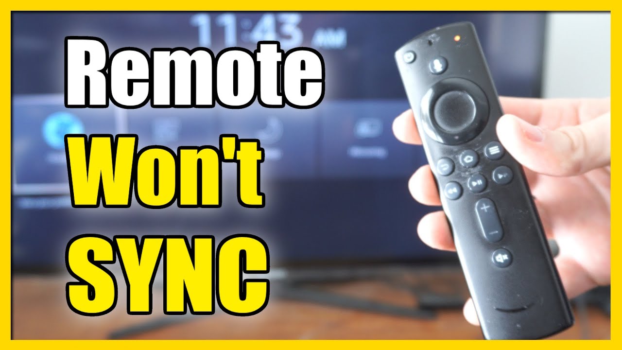 How to SYNC & Pair Firestick Remote that Won’t Connect (Easy Tutorial)